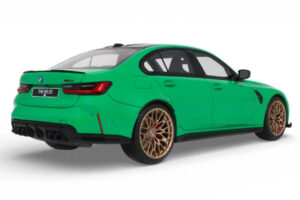 BMW M3 G80 CS Signal Green GT Spirit 1:18 GT976 レジン - 画像 2/4