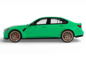 BMW M3 G80 CS Signal Green GT Spirit 1:18 GT976 レジン - 画像 3/4