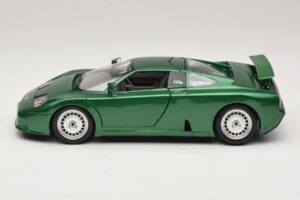 Bugatti EB110 グリーン メタリック Bburago 1:18 3003 メタル - 画像 4/8