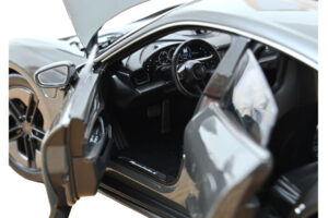 Porsche Taycan Turbo S Slate Grey Neo Norev 1:18 187654 メタル - 画像 4/5