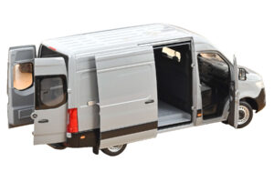 Mercedes Sprinter グレー Norev 1:18 183042 メタル - 画像 2/6