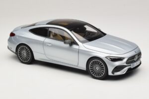 Mercedes CLE C236 クーペ Hightech Silver Norev 1:18 183939 メタル - 画像 6/8