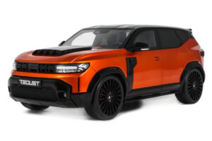 Dacia Duster Mk3 Redust Sport 4x2 Hybrid Metallic Orange Otto 1:18 OT1316 レジン