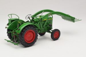 Deutz F2L 514 トラクター フロントローダー グリーン Minichamps 1:18 109144071 メタル - 画像 2/6