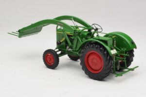 Deutz F2L 514 トラクター フロントローダー グリーン Minichamps 1:18 109144071 メタル - 画像 5/6