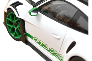 Porsche 911 992 GT3 RS Tribute to Carrera RS ホワイト Python Green Norev 1:12 127535 メタル - 画像 4/4