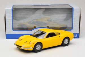 Ferrari Dino 246 GT イエロー MCG 1:18 MCG18168 メタル - 画像 6/6