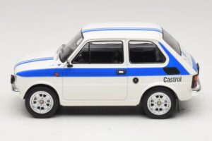 Fiat 126 Castrol Livery ホワイト ブルー MCG 1:18 MCG18666 メタル - 画像 3/6