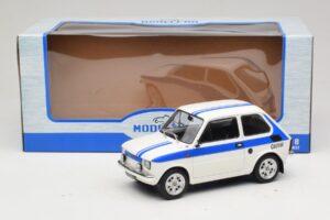 Fiat 126 Castrol Livery ホワイト ブルー MCG 1:18 MCG18666 メタル - 画像 6/6