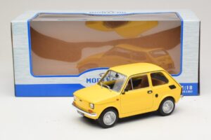 Fiat 126 イエロー MCG 1:18 MCG18667 メタル - 画像 2/6