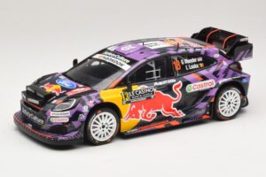 Ford Puma Rally1 #13 G. Munster / L. Louka Rally Monte Carlo 2025 IXO 1:18 18RMC231B メタル