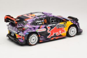 Ford Puma Rally1 #13 G. Munster / L. Louka Rally Monte Carlo 2025 IXO 1:18 18RMC231B メタル - 画像 2/6