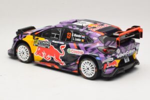 Ford Puma Rally1 #13 G. Munster / L. Louka Rally Monte Carlo 2025 IXO 1:18 18RMC231B メタル - 画像 5/6