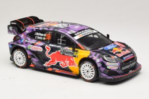 Ford Puma Rally1 #55 J. McErlean / E. Treacy Rally Monte Carlo 2025 IXO 1:18 18RMC231A メタル - 画像 4/6