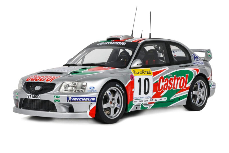 Hyundai Accent WRC #10 A. McRae / D. Senior Rally Monte Carlo 2001 Otto 1:18 OT1265 レジン