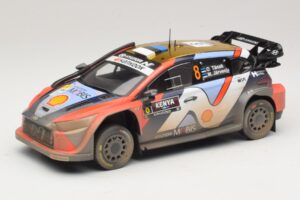 Hyundai i20 N Rally1 #8 O. Tanak / M. Jarveoja Safari Rally Kenya 2025 IXO 1:18 18RMC247A メタル