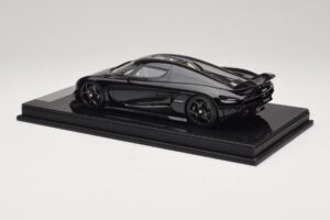 Koenigsegg Regera ブラック カーボンパッケージ ベージュインテリア FrontiArt 1:18 REMC042 レジン - 画像 5/7