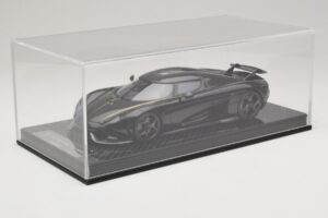 Koenigsegg Regera ブラック カーボンパッケージ FrontiArt 1:18 F079-179 レジン - 画像 6/7
