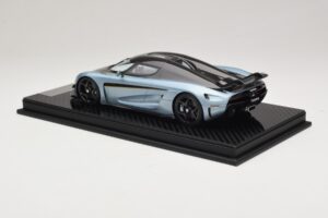 Koenigsegg Regera ブルー カーボンパッケージ FrontiArt 1:18 F079-173 レジン - 画像 5/7