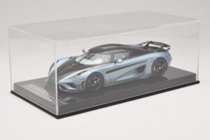 Koenigsegg Regera ブルー カーボンパッケージ FrontiArt 1:18 F079-173 レジン - 画像 6/7