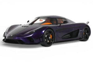 Koenigsegg Regera パープル GT Spirit 1:18 GT973 レジン - 画像 2/2