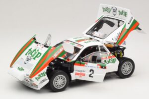 Lancia 037 #2 A. Bettega / M. Perissinot Rally San Marino 1984 Kyosho 1:18 08306F メタル - 画像 2/8