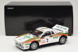 Lancia 037 #2 A. Bettega / M. Perissinot Rally San Marino 1984 Kyosho 1:18 08306F メタル - 画像 8/8