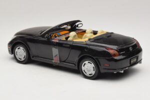 Lexus SC430 カブリオレ ブラック Motormax 1:18 73119 メタル - 画像 5/6