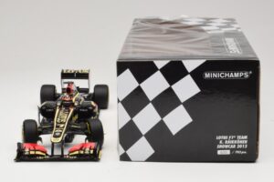 Lotus F1 Team E21 #7 K. Raikkonen Showcar 2013 Minichamps 1:18 110130077 メタル - 画像 6/7