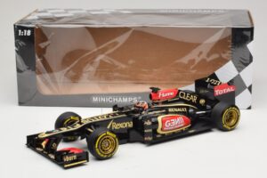 Lotus F1 Team E21 #7 K. Raikkonen Showcar 2013 Minichamps 1:18 110130077 メタル - 画像 7/7