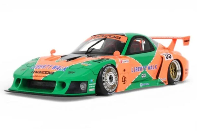 Mazda RX-7 FD3S LB-Works LB Super Silhouette Renown Bi-Color GT Spirit 1:18 Mazda RX-7 FD3S LB-Works LB Super Silhouette Renown Bi-Color GT Spirit 1:18 GT568 レジン