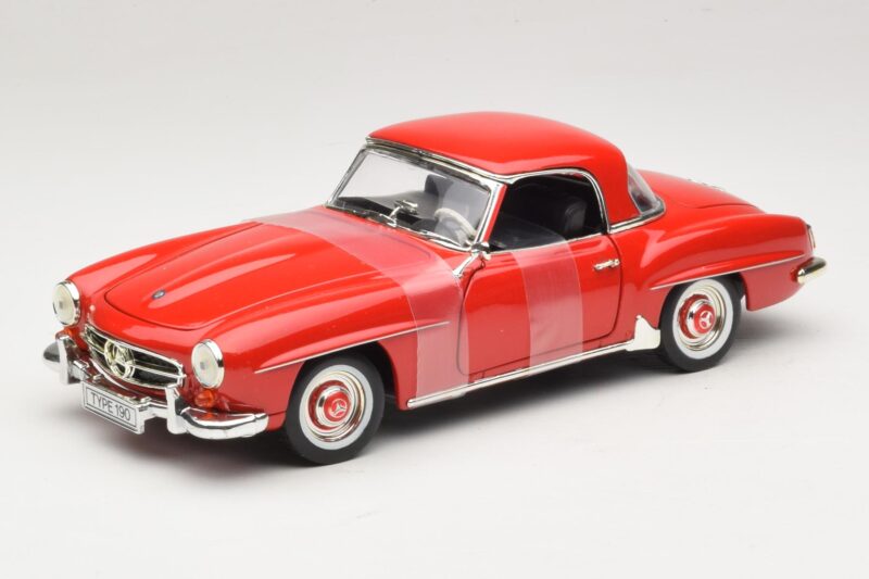 Mercedes 190 SL W121 クーペ レッド ERTL 1:18 7465 メタル
