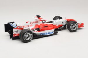 Panasonic Toyota Racing TF106 #11 J. Trulli 2006 Minichamps 1:18 AM59558L メタル - 画像 2/7