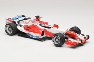 Panasonic Toyota Racing TF106 #11 J. Trulli 2006 Minichamps 1:18 AM59558L メタル - 画像 4/7