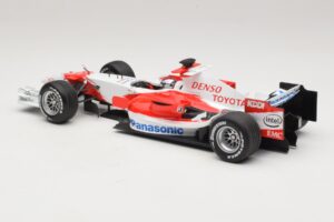 Panasonic Toyota Racing TF106 #11 J. Trulli 2006 Minichamps 1:18 AM59558L メタル - 画像 5/7