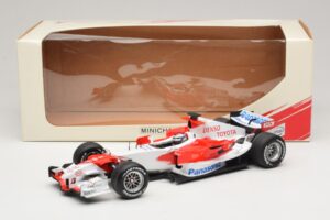 Panasonic Toyota Racing TF106 #11 J. Trulli 2006 Minichamps 1:18 AM59558L メタル - 画像 7/7