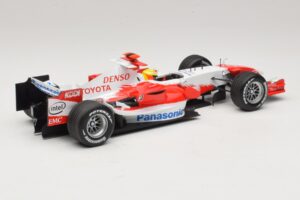 Panasonic Toyota Racing TF106 #12 R. Schumacher 2006 Minichamps 1:18 AM59557K メタル - 画像 2/7