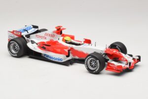 Panasonic Toyota Racing TF106 #12 R. Schumacher 2006 Minichamps 1:18 AM59557K メタル - 画像 4/7