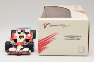 Panasonic Toyota Racing TF106 #12 R. Schumacher 2006 Minichamps 1:18 AM59557K メタル - 画像 6/7