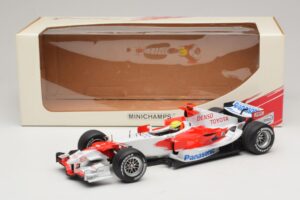 Panasonic Toyota Racing TF106 #12 R. Schumacher 2006 Minichamps 1:18 AM59557K メタル - 画像 7/7
