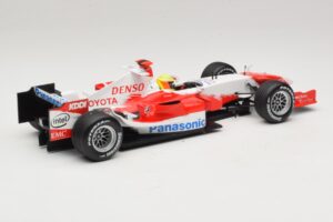 Panasonic Toyota Racing TF106 #12 R. Schumacher Presentation 2006 Minichamps 1:18 AM59553G メタル - 画像 2/6
