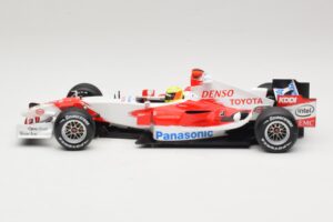 Panasonic Toyota Racing TF106 #12 R. Schumacher Presentation 2006 Minichamps 1:18 AM59553G メタル - 画像 3/6