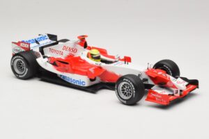 Panasonic Toyota Racing TF106 #12 R. Schumacher Presentation 2006 Minichamps 1:18 AM59553G メタル - 画像 4/6