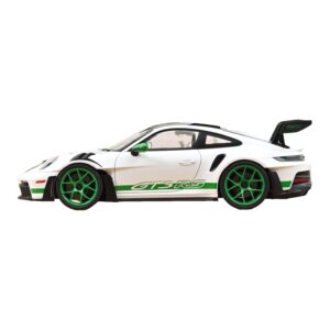 Porsche 911 992 GT3 RS Tribute to Carrera RS ホワイト Python Green Norev 1:12 127535 メタル - 画像 3/4