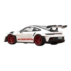 Porsche 911 992 GT3 RS Weissach Package ホワイト Pyro Red Norev 1:18 187373 メタル - 画像 3/3