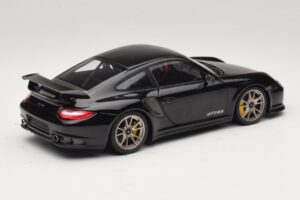 Porsche 911 997 GT2 RS ブラック Minichamps 1:18 100069401-O メタル - 画像 3/8