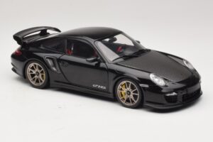 Porsche 911 997 GT2 RS ブラック Minichamps 1:18 100069401-O メタル - 画像 6/8