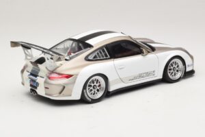 Porsche 911 997 GT3 Cup ホワイト ストライプ付き 2008 Minichamps 1:18 WAP0210130C メタル - 画像 3/8