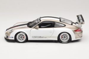 Porsche 911 997 GT3 Cup ホワイト ストライプ付き 2008 Minichamps 1:18 WAP0210130C メタル - 画像 4/8