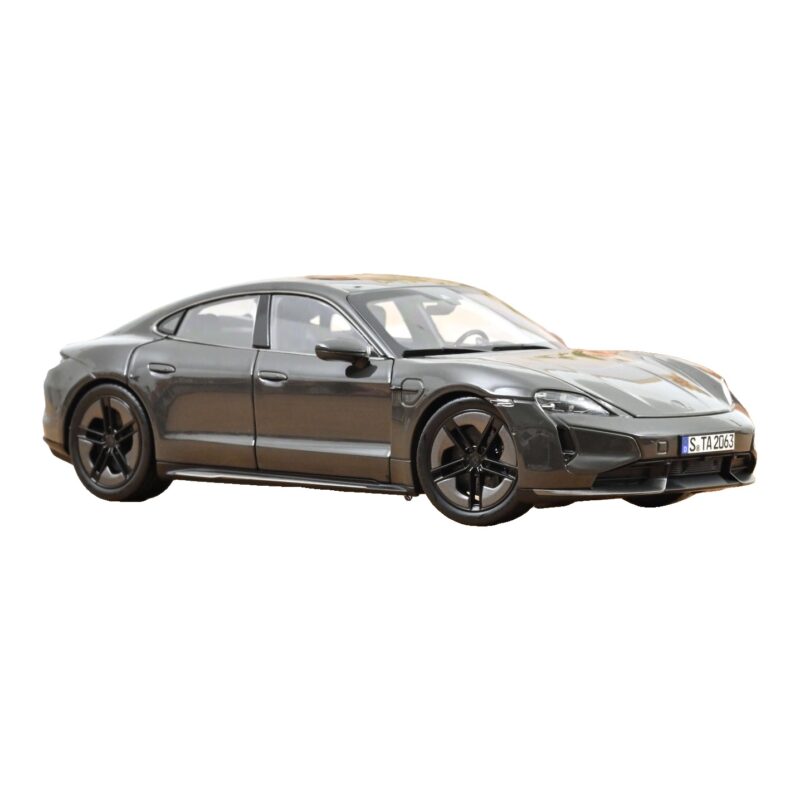 Porsche Taycan Turbo S Slate Grey Neo Norev 1:18 187654 メタル